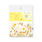 Furukawa Shiko - Washi Flake Stickers - Bread Town Series - Asagopan (Toast)