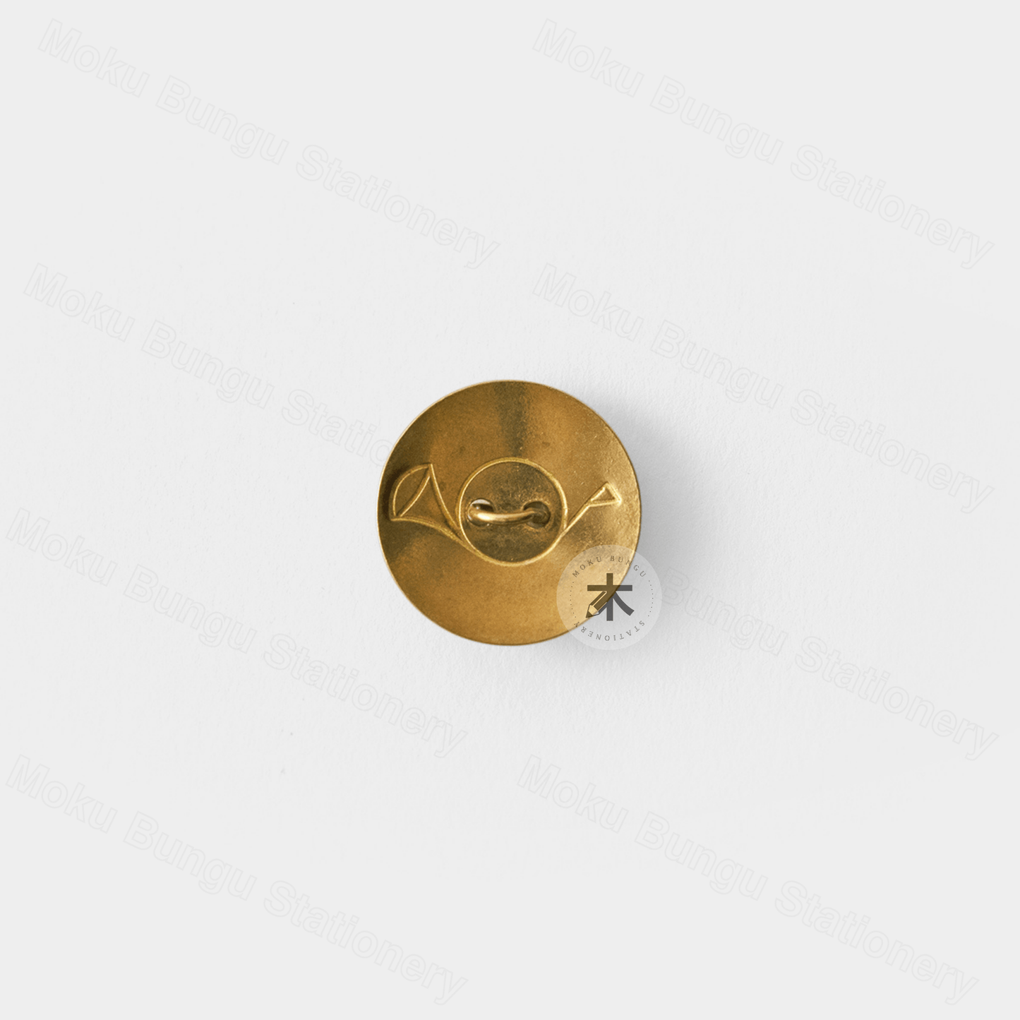 Gekkoso - Gold Button Charm (L)