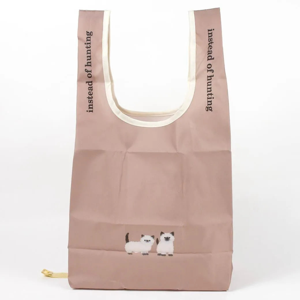 Greeting Life - Foldable Compact Bag (with Bottom Plate) - Yonezu Yusuke - Cat