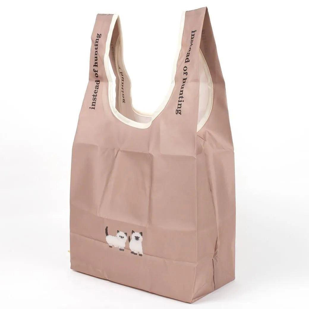 Greeting Life - Foldable Compact Bag (with Bottom Plate) - Yonezu Yusuke - Cat