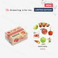 Greeting Life - Hako Seal - Mini Box of Flake Stickers - Apple