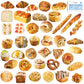 Greeting Life - Hako Seal - Mini Box of Flake Stickers - Bakery