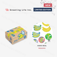 Greeting Life - Hako Seal - Mini Box of Flake Stickers - Banana
