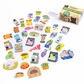 Greeting Life - Hako Seal - Mini Box of Flake Stickers - Cat Supply