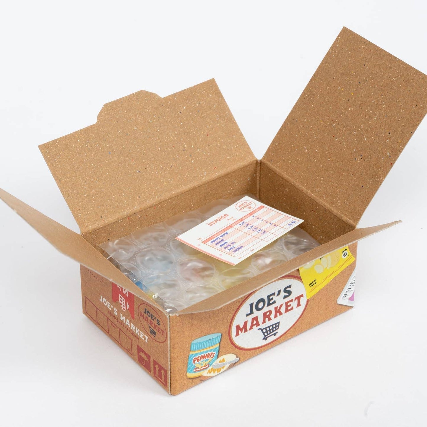 Greeting Life - Hako Seal - Mini Box of Flake Stickers - Grocery