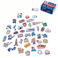 Greeting Life - Hako Seal - Mini Box of Flake Stickers - Japan