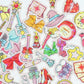 Greeting Life - Hako Seal - Mini Box of Flake Stickers - Magical Girl