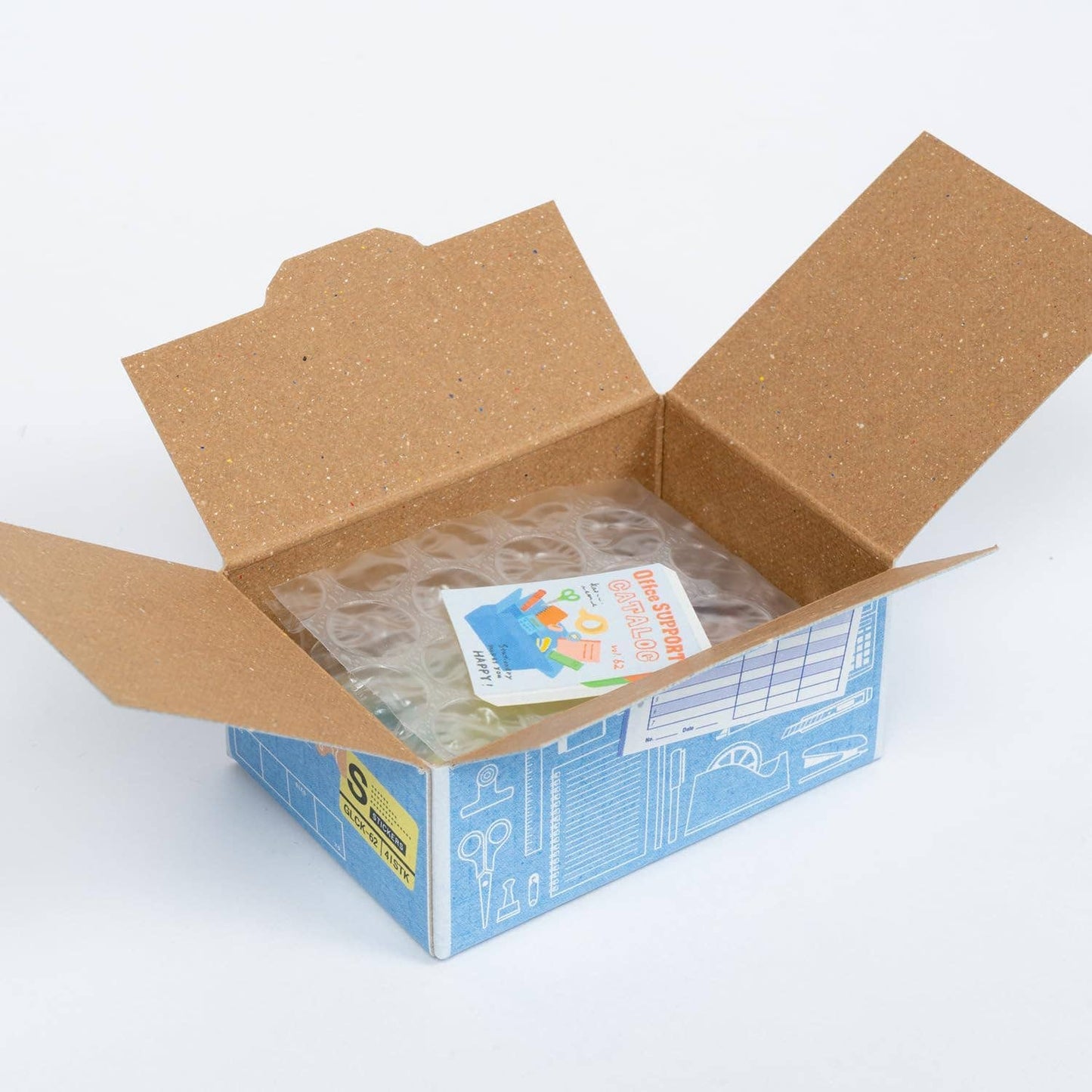 Greeting Life - Hako Seal - Mini Box of Flake Stickers - Stationery