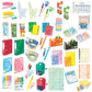 Greeting Life - Hako Seal - Mini Box of Flake Stickers - Stationery