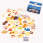 Greeting Life - Hako Seal - Mini Box of Flake Stickers - Western Sweets