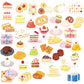 Greeting Life - Hako Seal - Mini Box of Flake Stickers - Western Sweets