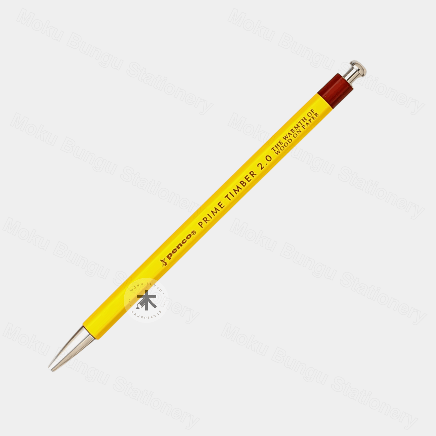 Hightide - Penco Prime Timber Mechanical Pencil - 2mm - Yellow