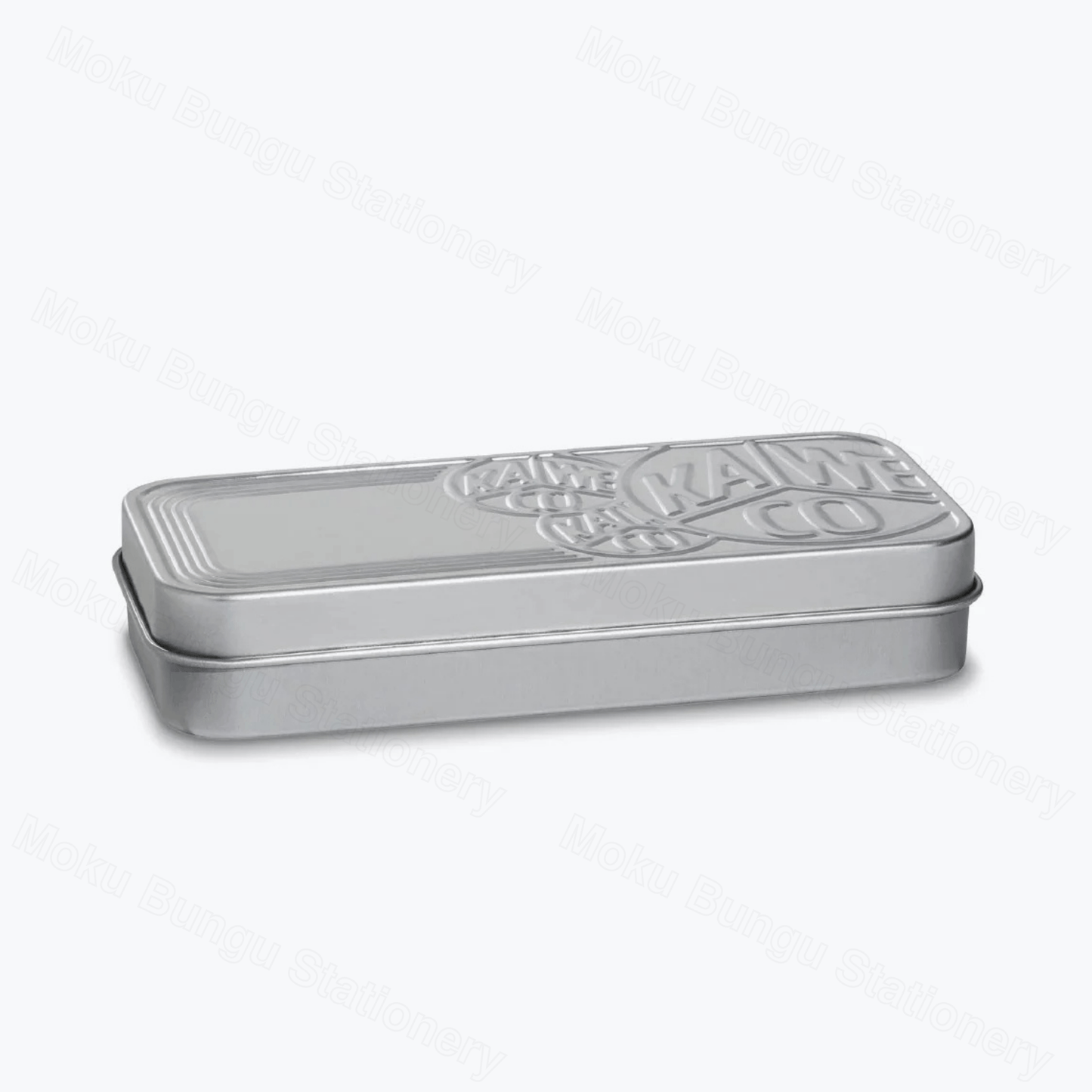 Kaweco - Accessories Gift Set - Silver Tin Box + Leather Pen Pouch + Pen Clip