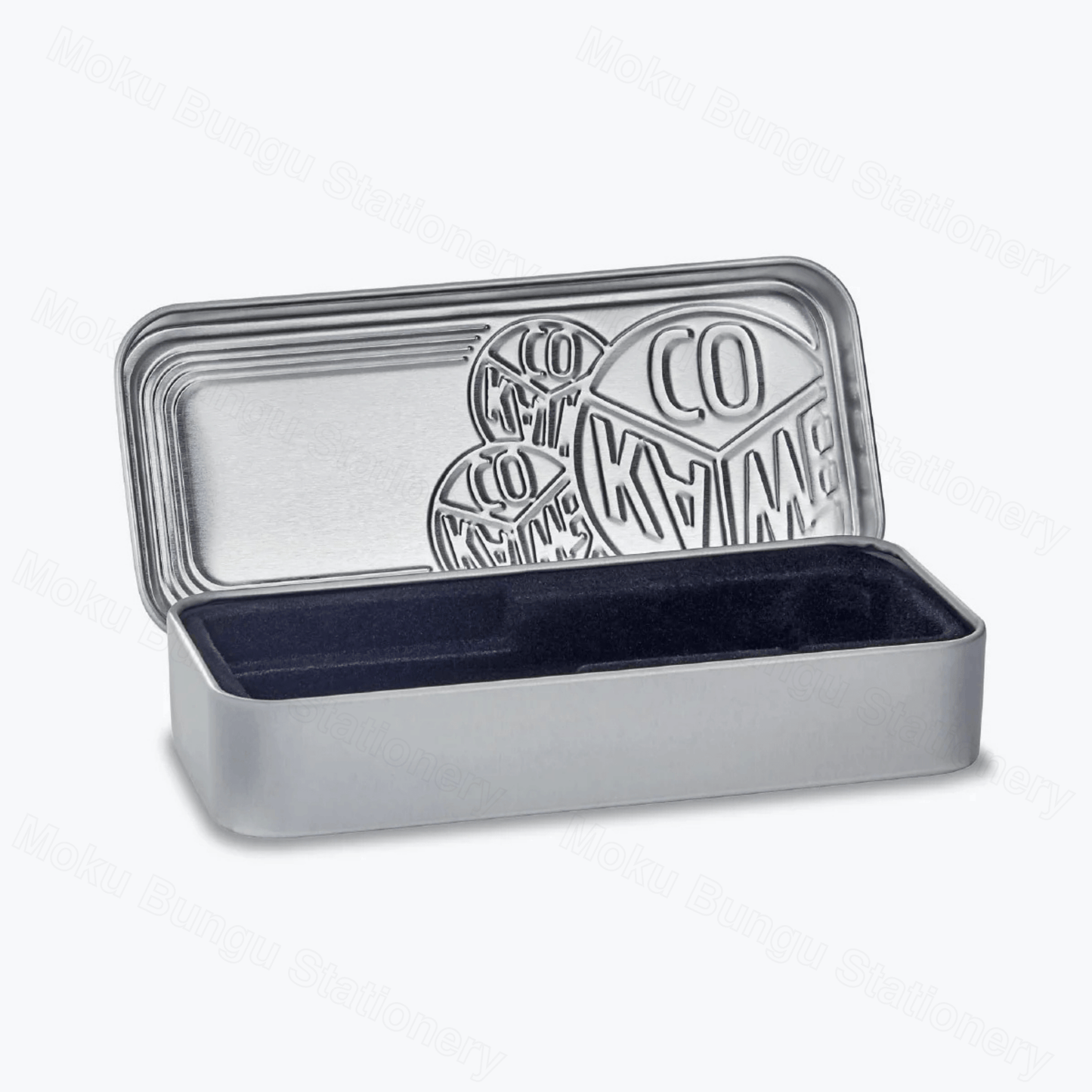 Kaweco - Accessories Gift Set - Silver Tin Box + Leather Pen Pouch + Pen Clip