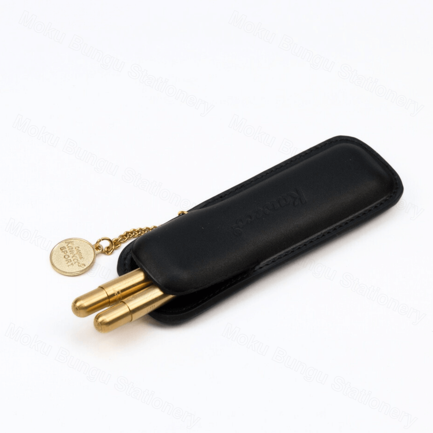 Kaweco - Accessories Gift Set - Silver Tin Box + Leather Pen Pouch + Pen Clip