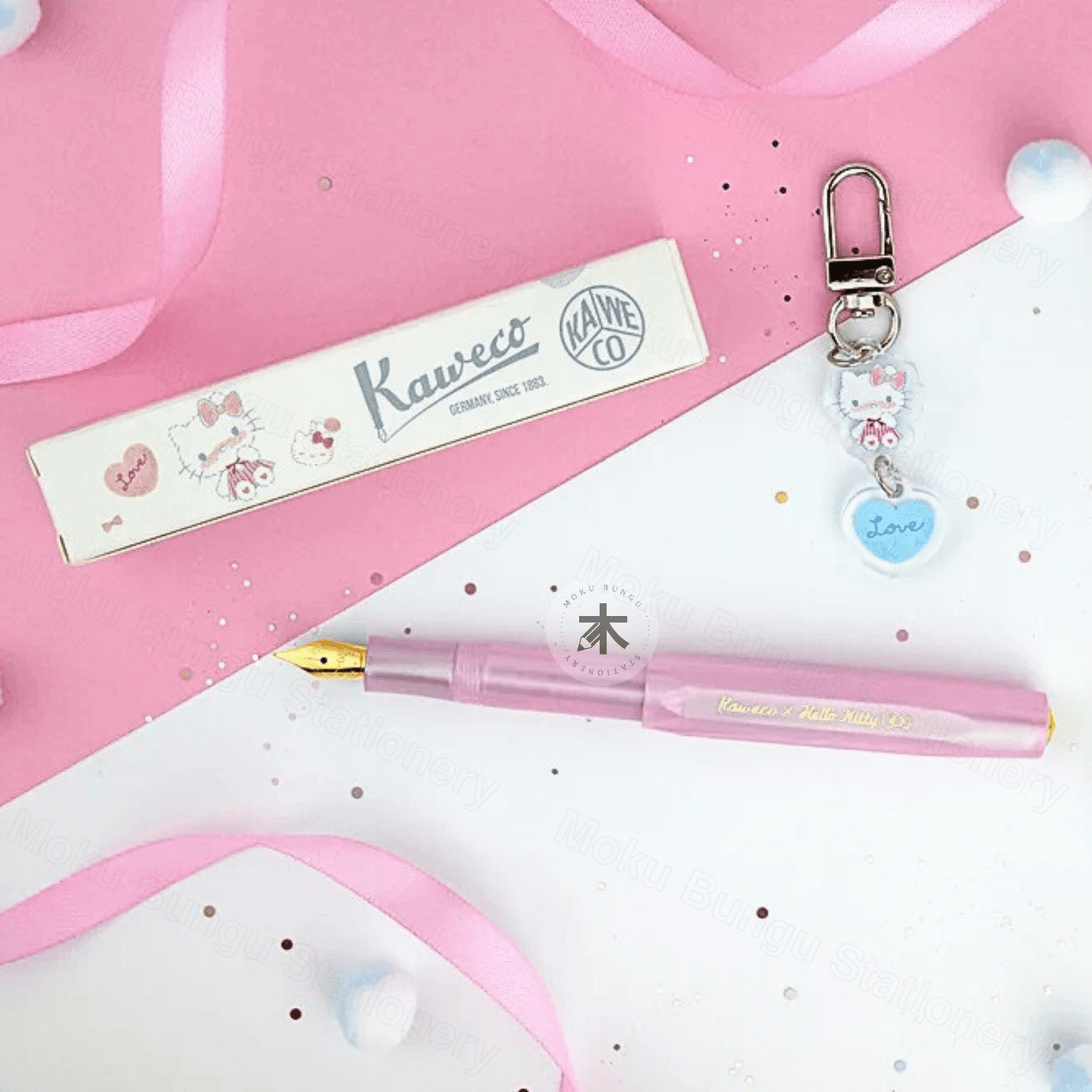 Kaweco x Hello Kitty - Limited Edition - Classic Sport Fountain Pen - Moonlit Pink - Fine Nib