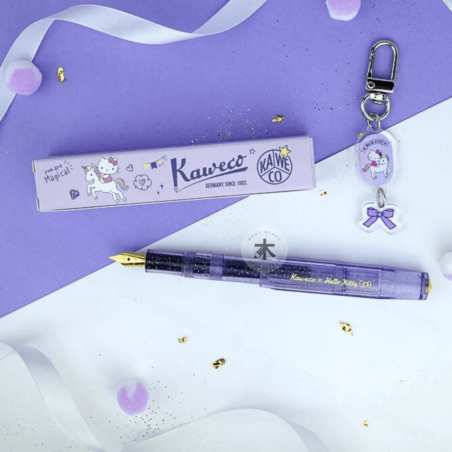Kaweco x Hello Kitty - Limited Edition - Classic Sport Fountain Pen - Stardust Violet - Fine Nib