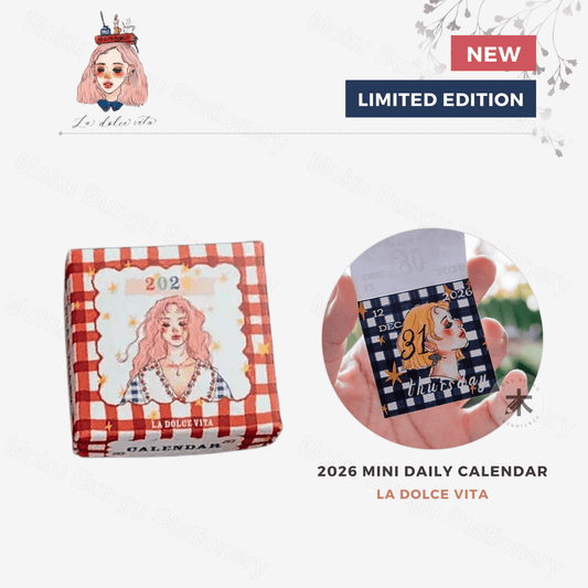 La Dolce Vita - 2026 Mini Calendar 365 Days - It's so nice to have you