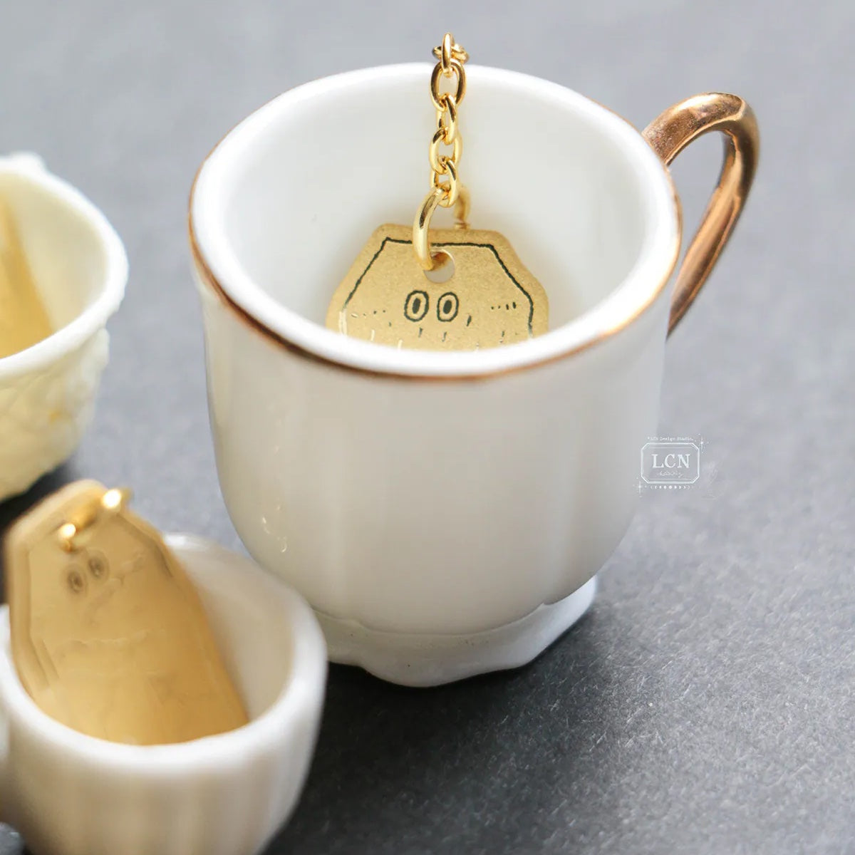 LCN Design Studio - Brass Charm Blind Box - Tea Bag