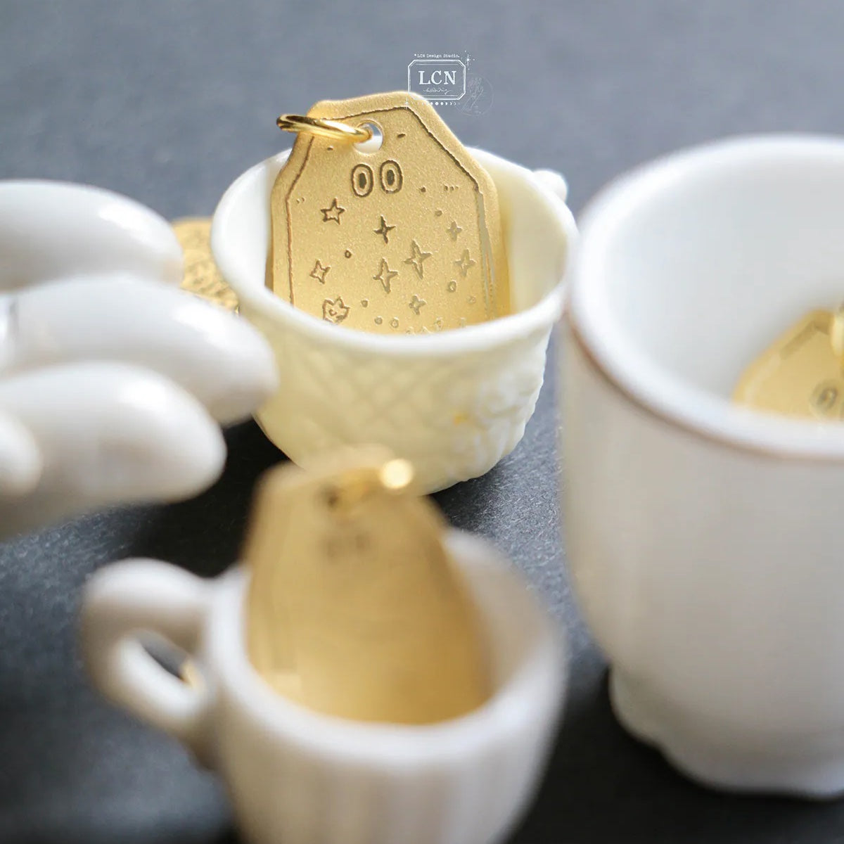 LCN Design Studio - Brass Charm Blind Box - Tea Bag