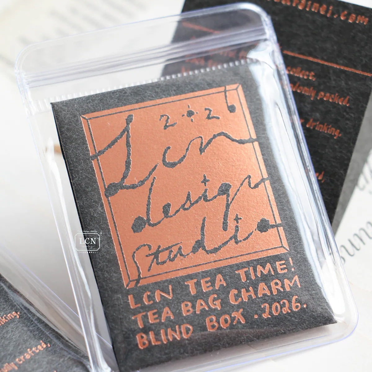 LCN Design Studio - Brass Charm Blind Box - Tea Bag