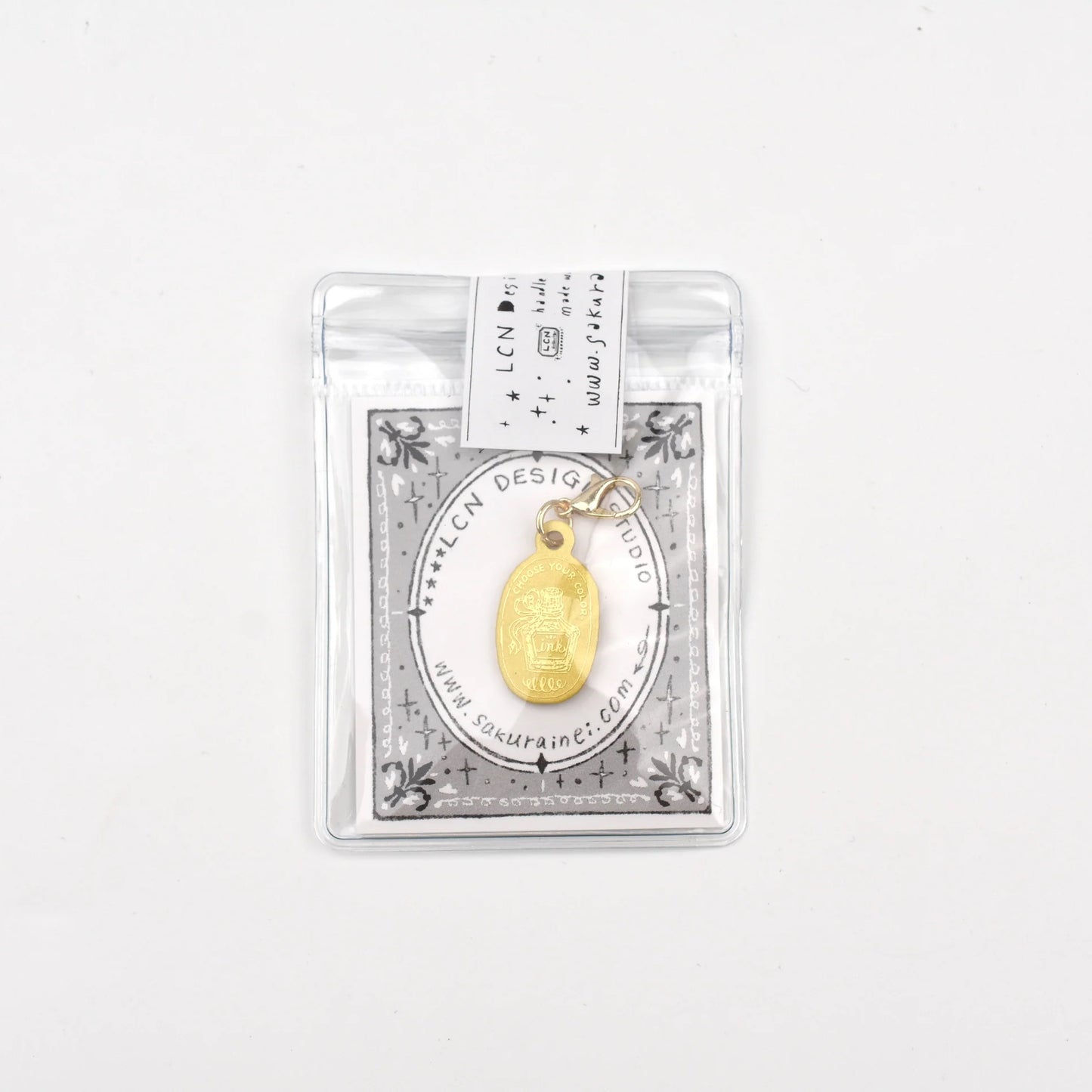 LCN Design Studio - Brass Charm - Choose Your Colour