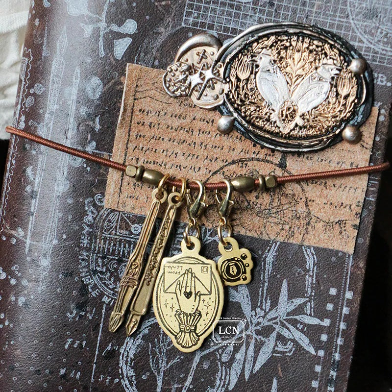 LCN Design Studio - Brass Charm - Hand Clip