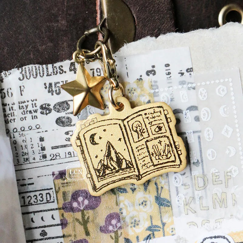 LCN Design Studio - Brass Charm - Journal