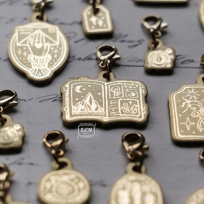 LCN Design Studio - Brass Charm - Journal