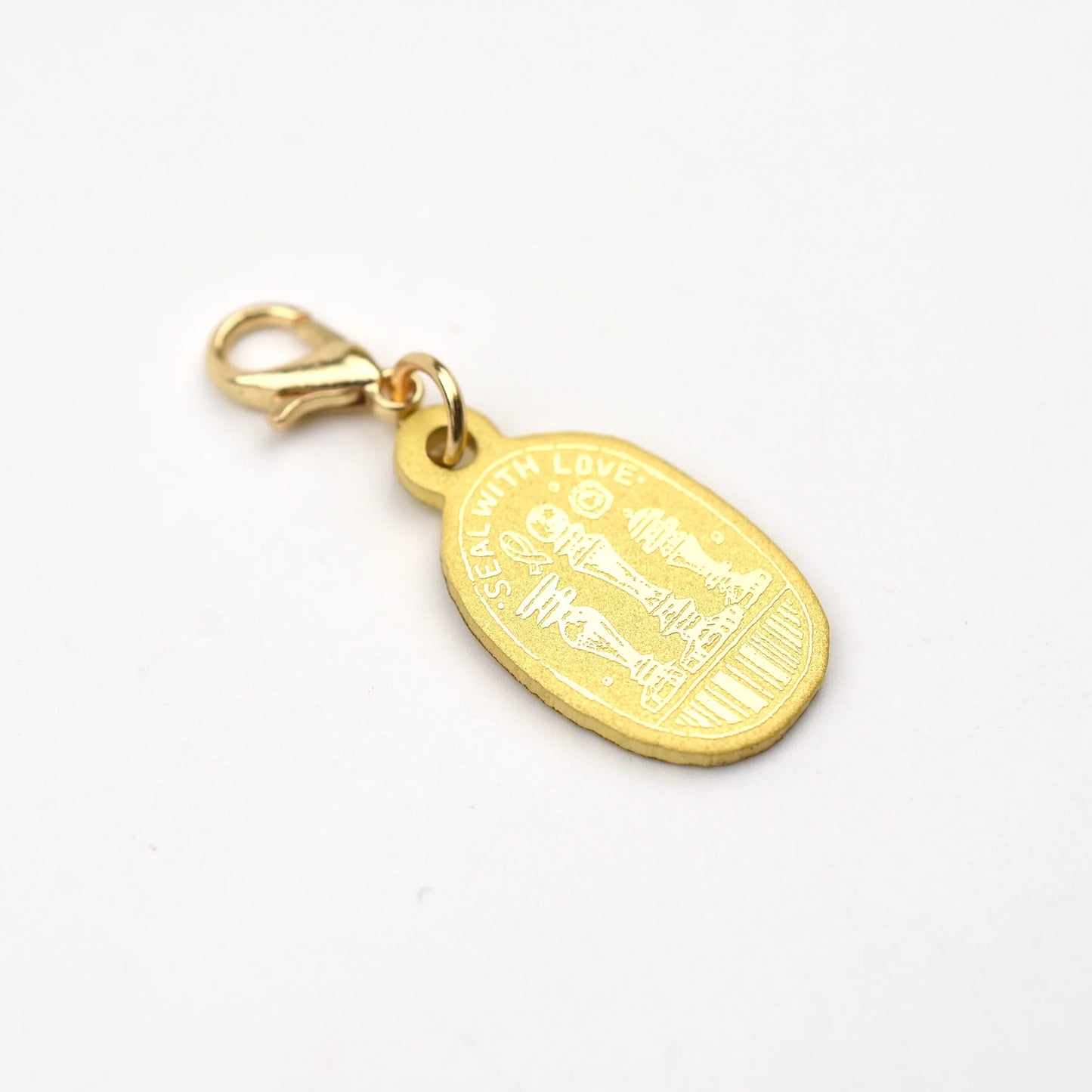 LCN Design Studio - Brass Charm - Seal with Love