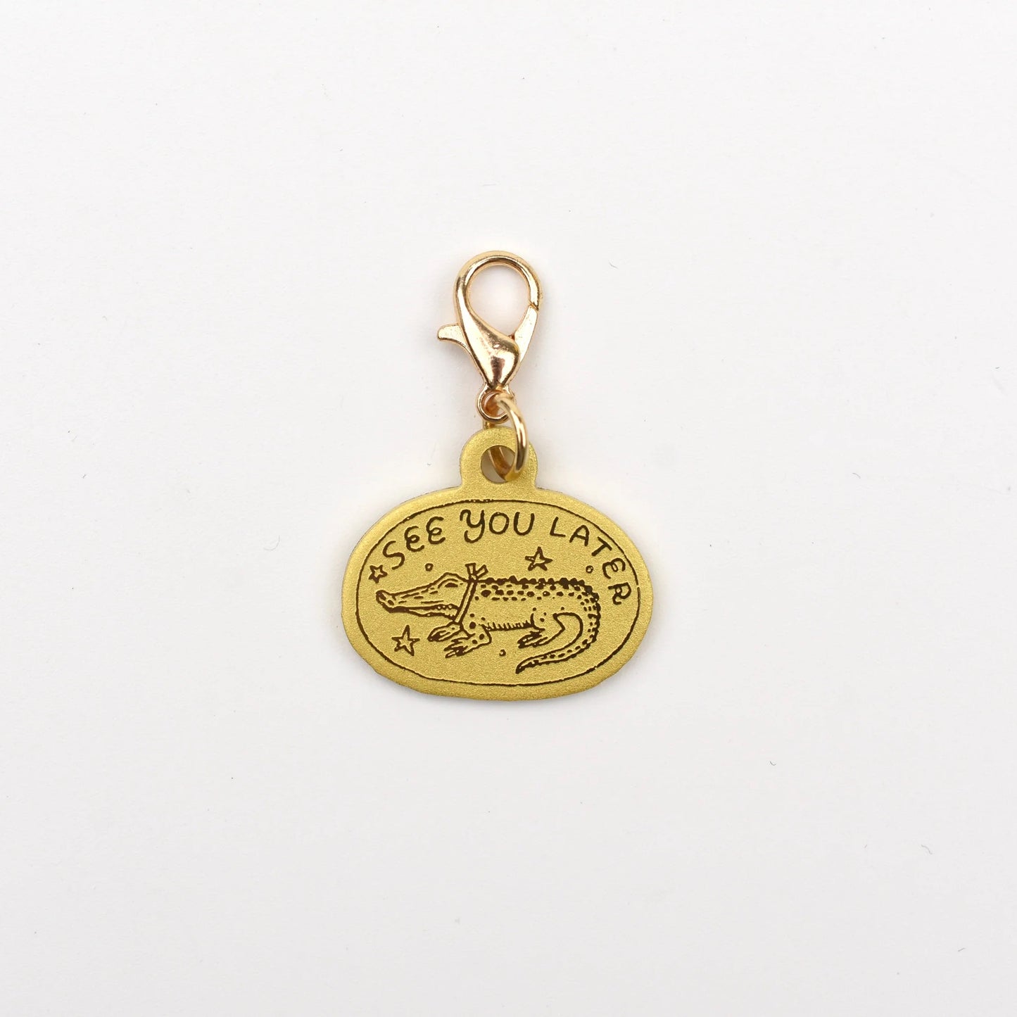 LCN Design Studio - Brass Charm - See You Later