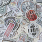 LCN Design Studio - Hako Seal - Mini Box of Flake Stickers - Full of Joy