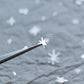 LCN Design Studio - Kiss-Cut PET Tape - Stars - Glossy Silver