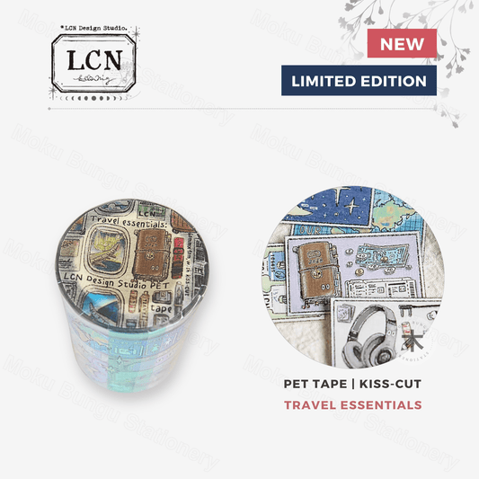 LCN Design Studio - Kiss-Cut PET Tape - Travel Essentials