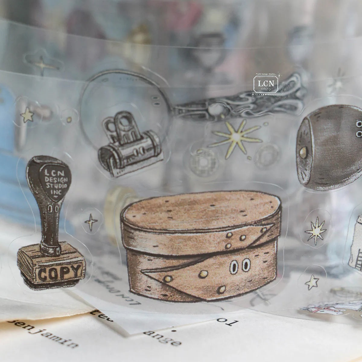 LCN Design Studio - Kiss-Cut PET Tape - Treasure Hunting Vol. 2