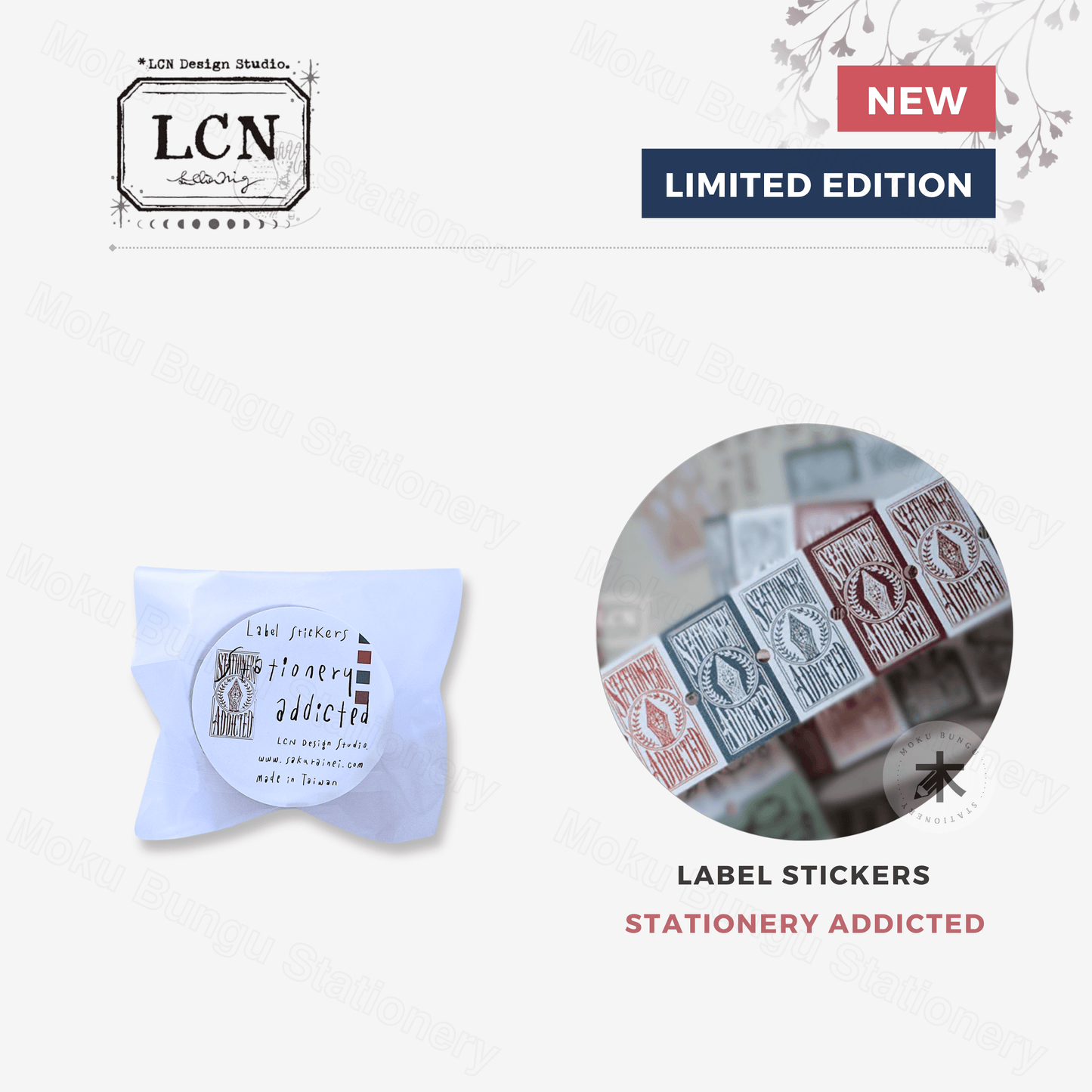 LCN Design Studio - Label Sticker Roll - Stationery Addicted