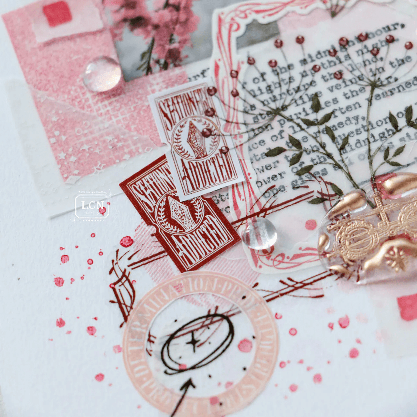 LCN Design Studio - Label Sticker Roll - Stationery Addicted