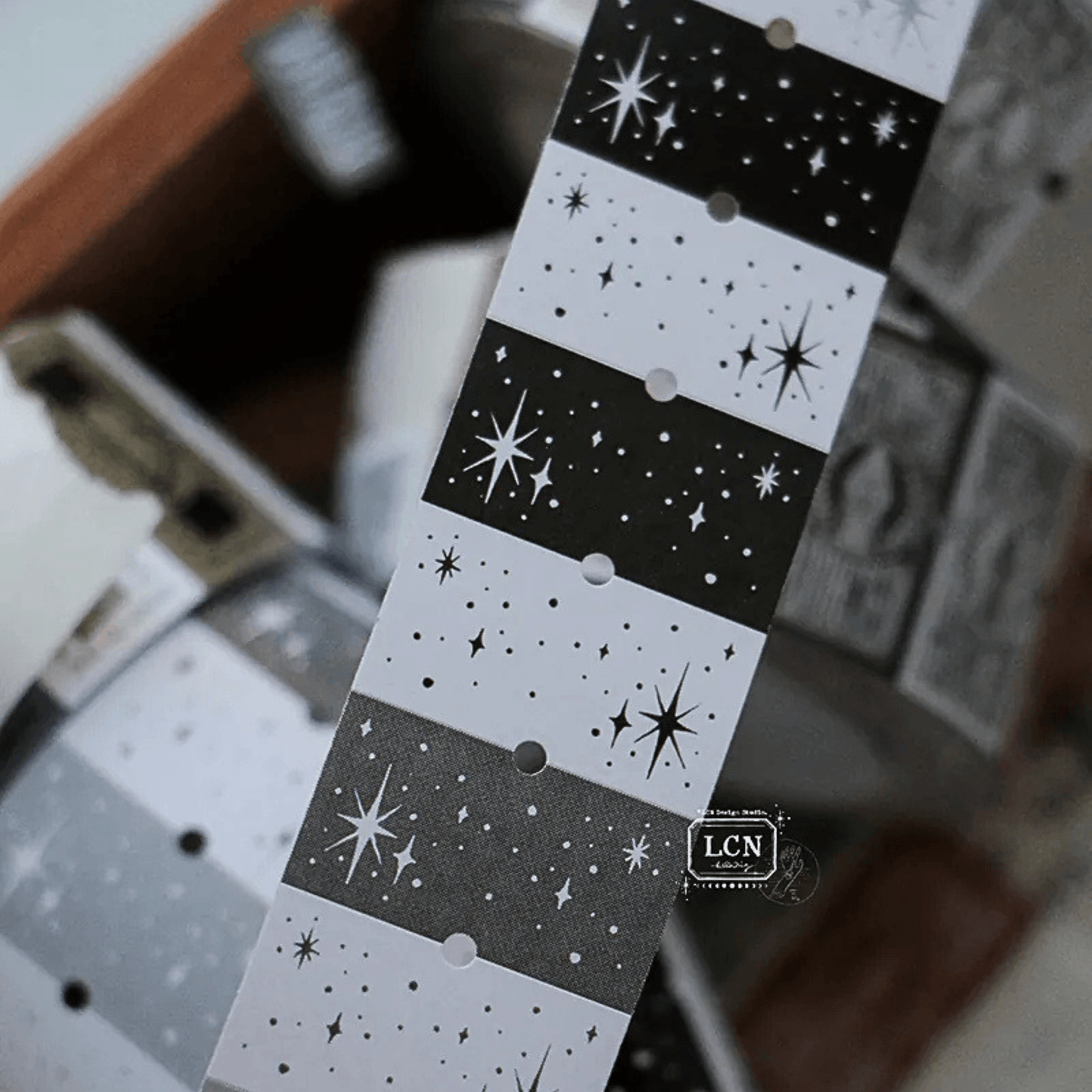 LCN Design Studio - Label Sticker Roll - The Stars