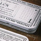 LCN Design Studio - Metal Storage Tin - Rectangular - No. 1 White