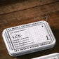 LCN Design Studio - Metal Storage Tin - Rectangular - No. 1 White