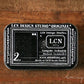 LCN Design Studio - Metal Storage Tin - Rectangular - No. 2 Black