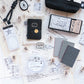 LCN Design Studio - Mini Tote Stationery Set - Black Cover