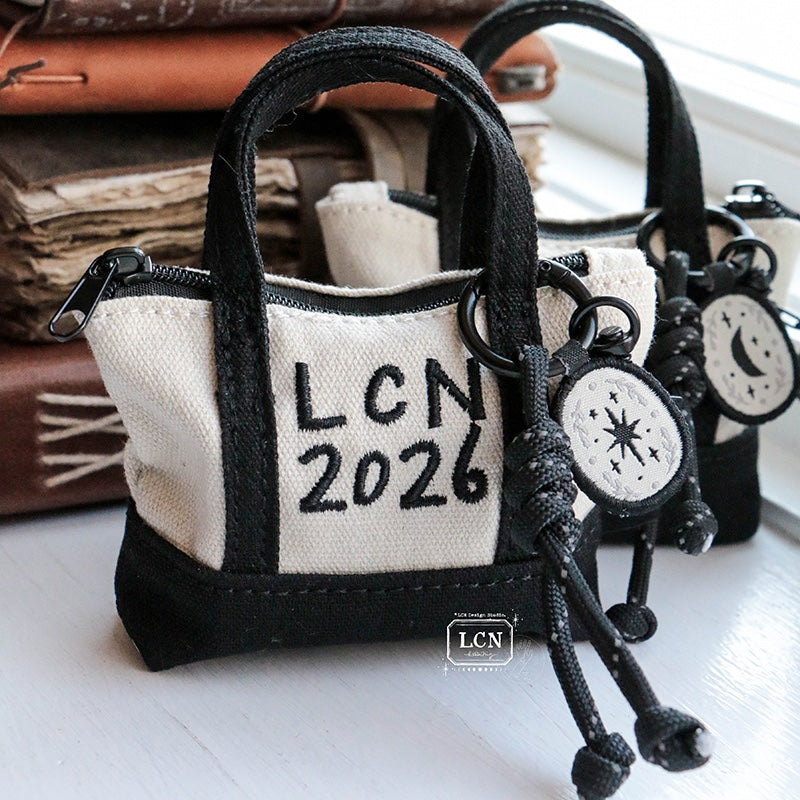 LCN Design Studio - Mini Tote Stationery Set - Black Cover