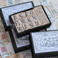LCN Design Studio - Mini Tote Stationery Set - Brown Cover