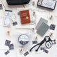 LCN Design Studio - Mini Tote Stationery Set - Brown Cover