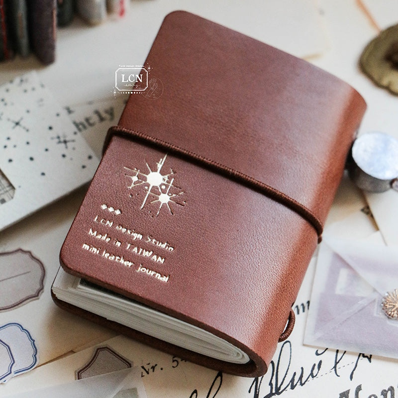 LCN Design Studio - Mini Tote Stationery Set - Brown Cover
