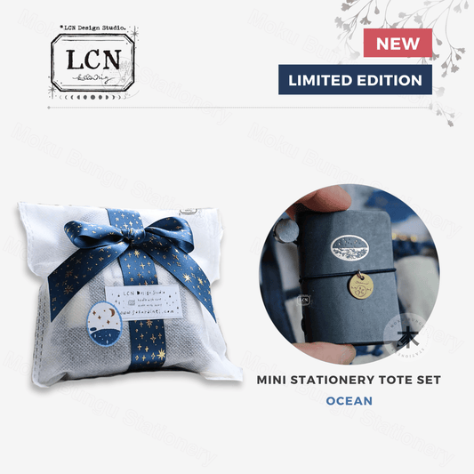LCN Design Studio - Mini Tote Stationery Set - Ocean