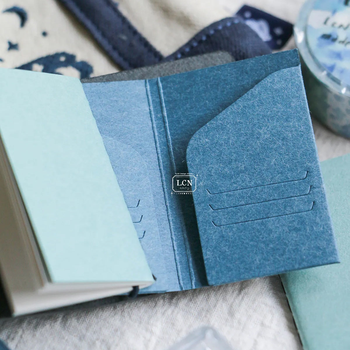 LCN Design Studio - Mini Tote Stationery Set - Ocean