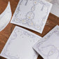 LCN Design Studio - Peel-and-Stick Memo Roll - Bow Frames