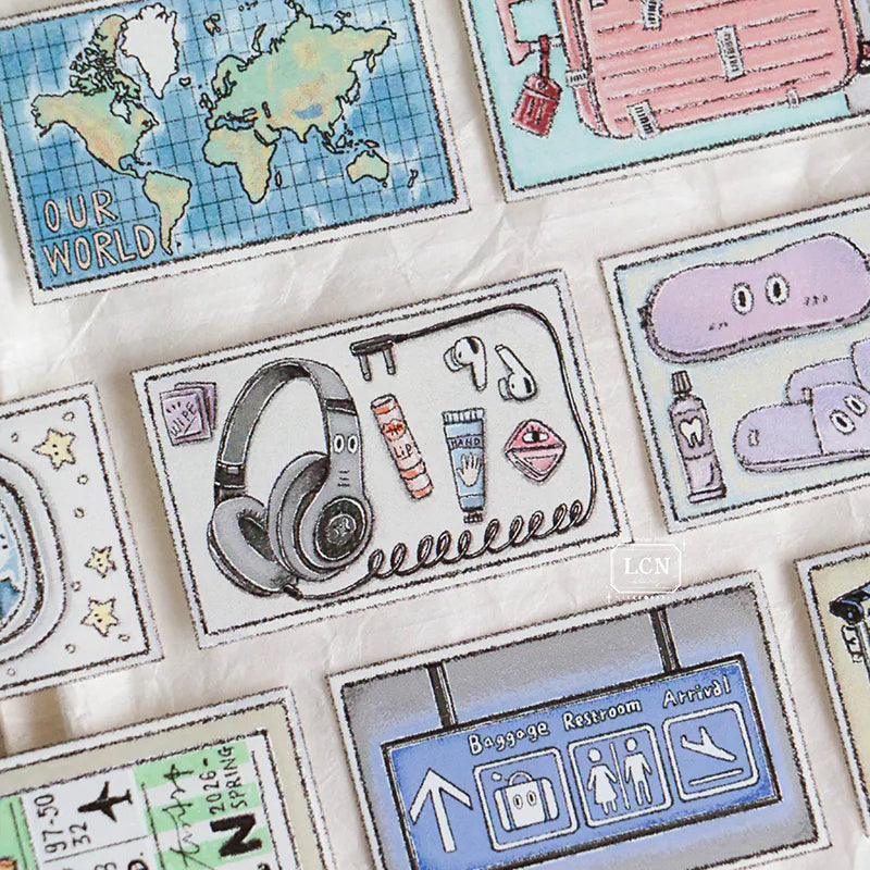 LCN Design Studio - PET Tape - When Travel